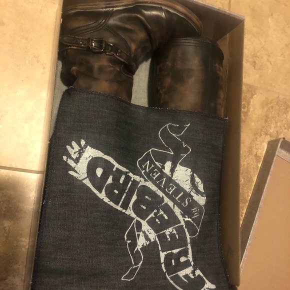 Freebirds riding boots.